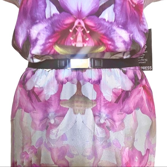 Express Floral Print Dress - Picture 3 of 7